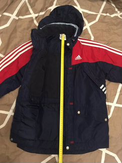 Куртка Adidas оригинал на мальчика рост 152
