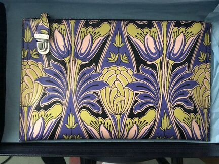 Клатч Prada Saffiano Stamp Vintage Оригинал