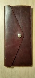 Кошелёк дизайнерский женский кожа