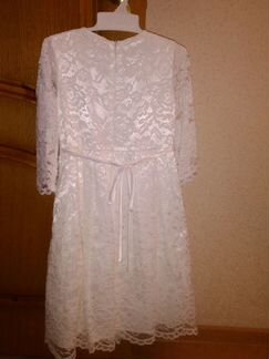 Платье Baby Steen молочного цвета. Размер 134