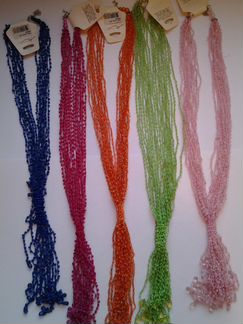 Бусы разные