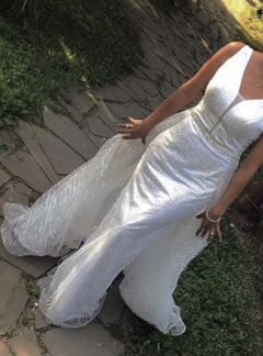 Роскошное вечернее, свадебное, платье люкс