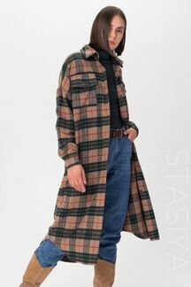 Пальто в клетку