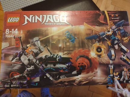 Lego Ninjago набор и Lego nexo knghts