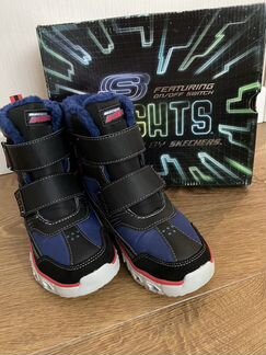 Сапоги светящиеся Skechers