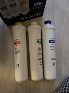 Комплект картриджей к фильтру для воды geyser