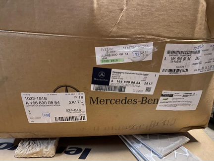 Дефлектор Mercedes ML GLE W166