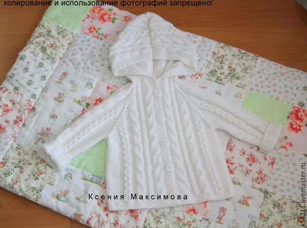 Тёплые кофточки для девочки 1-2года