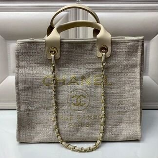 Сумка Chanel Shopping бежевый