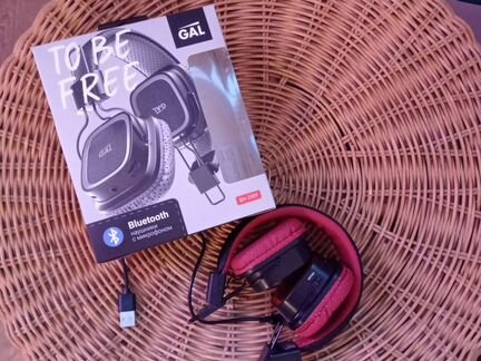 Наушники bluetoofh с микрофоном GAL