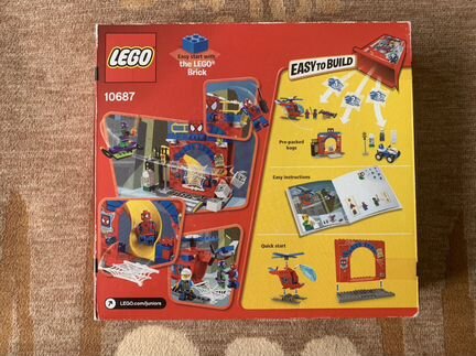 Lego Juniors 10687 убежище человека паука
