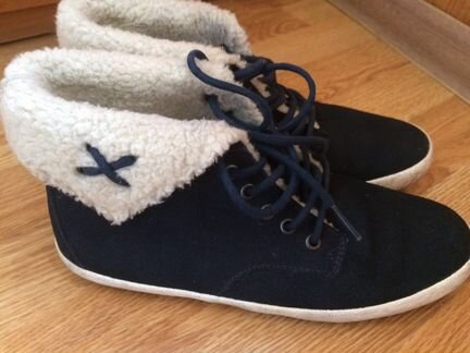 Pointer кеды замшевые утепленные