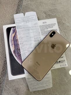 iPhone Xs Max 64 гб золотой