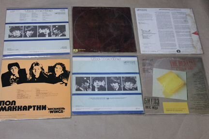 Битлы Битлс Битлз Пол Маккартни коллекция винила