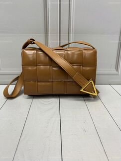 Сумка Сумка женская Bottega Veneta рыжая Боттега