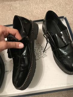 Туфли лак натуральная кожа