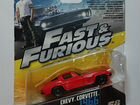 Машинка Mattel 1/55 Fast&Furious Chevy Corvette 66