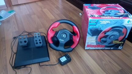 Руль с виброотдачей Logitech force gp