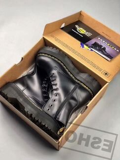 Ботинки Dr martens Jadon Black (кожа)