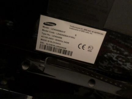 Телевизор Samsung 40 дюймов Full HD