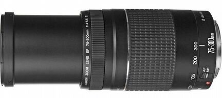 Canon EF 75-300mm f/4-5.6 III новый витринный