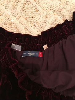 Бархатные шорты для девочки 5-6 лет