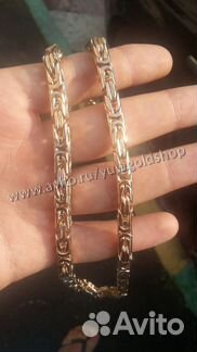 Новая золотая цепь Лисий Хвост 150 гр 585 пр