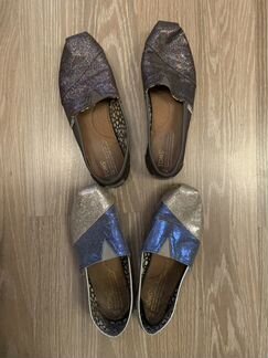 Эспадрильи балетки Toms оригинал цена за 3 пары