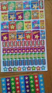 Наклейки развивающие