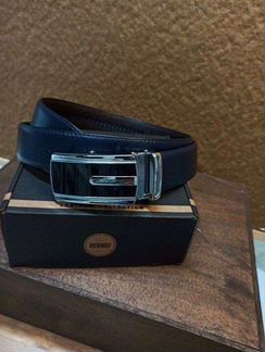 Ремень мужской кожаный