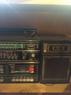 Двухкассетный стерео магнитофон по-во Япония