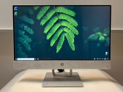 Безрамочный Моноблок HP 24 Сенсорный i3-7100T Новы