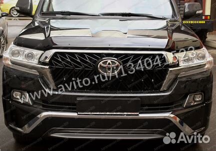 Решетка радиатора Toyota Land Cruiser 200