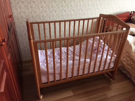 Кровать детская Гандылян Дашенька, цвет Вишня