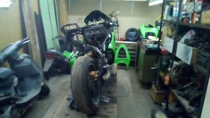 Кавасаки ZX6R 636 2006 на запчасти