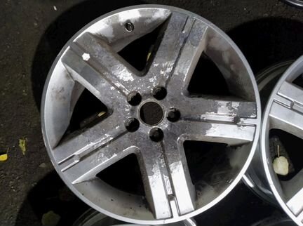 Диски бу оригинал R17 LU на Subaru