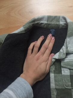 Утеплённая рубашка на весну Gap на 3 года
