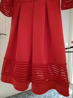 Платье новое красное