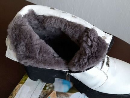 Ботинки зима нат кожа