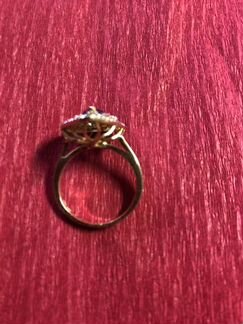 Золотое кольцо р 17