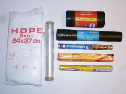 Упаковочные материалы для кухни