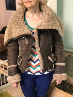 Дубленка Burberry Авиатор оригинал 42