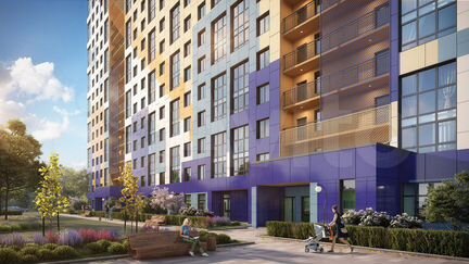 1-к квартира, 40.1 м², 12/25 эт.