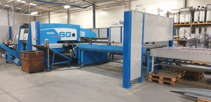 Комбинированный пробивной пресс Finn-Power SG 6