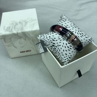 Серебряный браслет Kenzo с эмалью