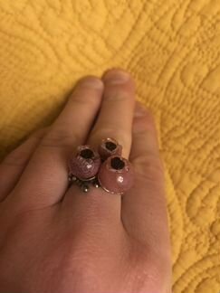 Серебряное кольцо ручной работы