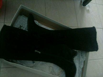 Сапоги зимние Австрия, нат кожа и мех