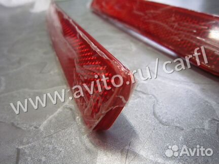 Катафоты в задний бампер range rover sport