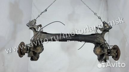 Балка подвески задняя Renault Megane 3 2009, 2010
