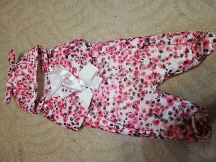 Меховой конверт с комбенезоном